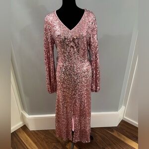 Melloday Rose Gold Dress